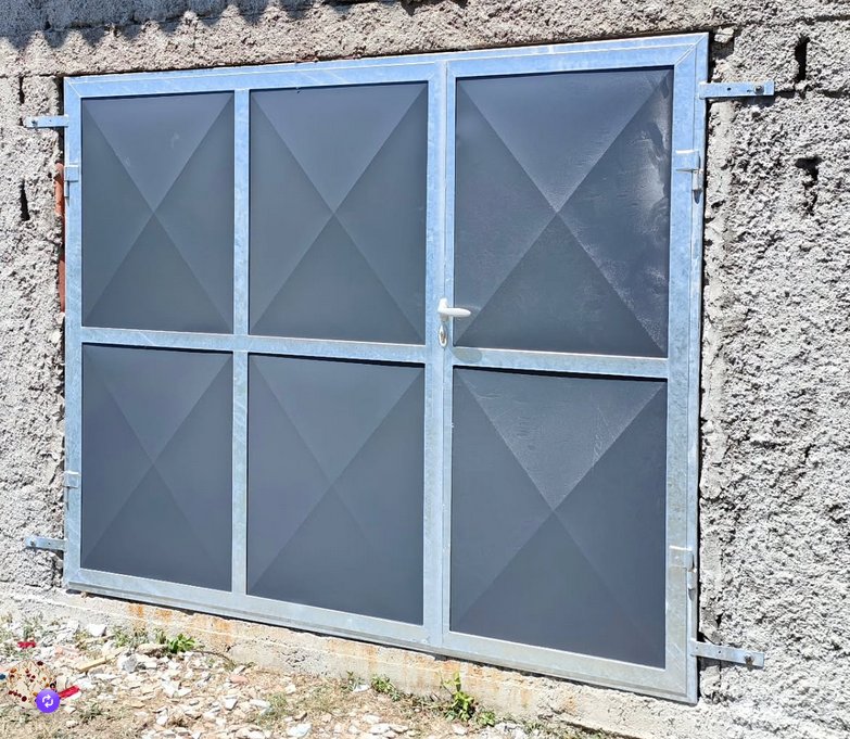 Pocinčana garažna vrata